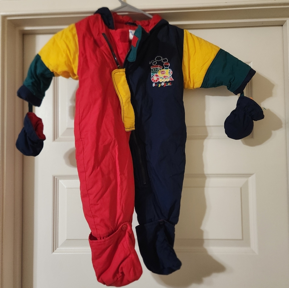 Vintage baby bgosh snowsuit 12m